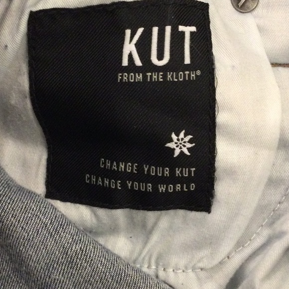 New Kut From The Cloth Pink Side Stripe High Rise Ankle Skinny Jeans Size 4 - Picture 12 of 14